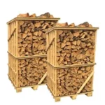Bois de chauffage - Mélange de bois durs (25 cm) – 2 palettes (6,6 stères) – Certifié PEFC